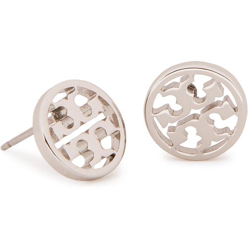 Orecchini Logo Circle Stud Earring 11165518 - TORY BURCH - Modalova