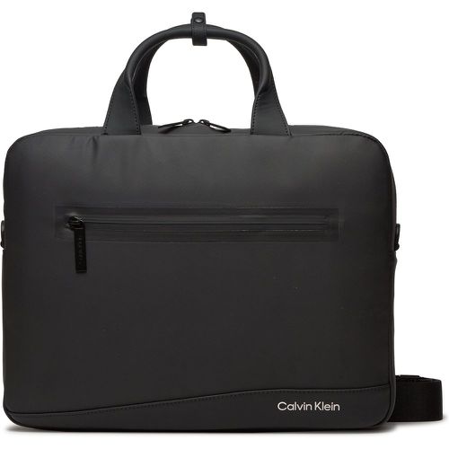 Porta PC Rubberized Conv Laptop Bag K50K511712 Ck Black BEH - Calvin Klein - Modalova
