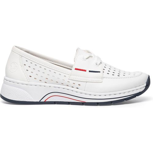 Scarpe basse Rieker N6557-80 Bianco - Rieker - Modalova