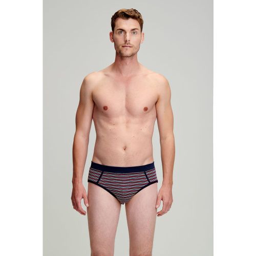 Slip rayé ouvert - coton léger biologique - ARMOR LUX FR - Modalova