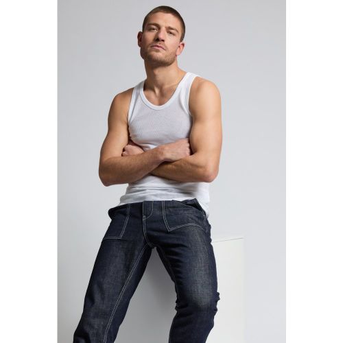 Débardeur maille ajourée - coton léger biologique - ARMOR LUX FR - Modalova