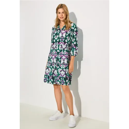 Tunika Kleid mit Print - cecil - Modalova