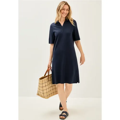Piquée Polo-Kleid - cecil - Modalova
