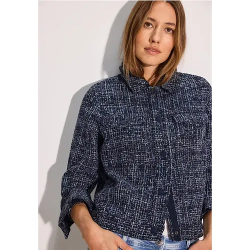 Bouclé Jacke - cecil - Modalova