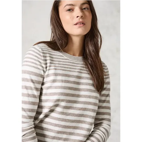 Gestreifter Pullover - cecil - Modalova