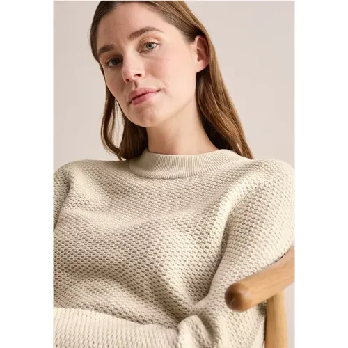 Two-Tone Strukturpullover - cecil - Modalova