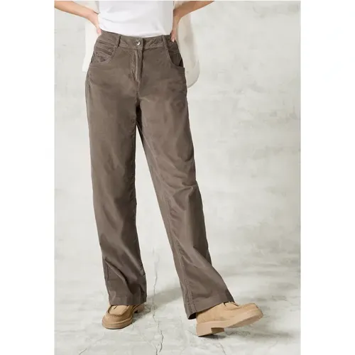 Cordhose im Loose Fit - cecil - Modalova