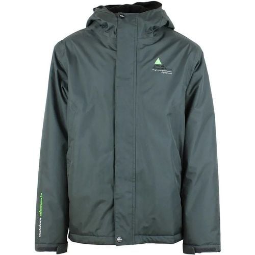 Wasserdichte Doppelfleece-Jacke Kind Ecajik - Peak Mountain - Modalova