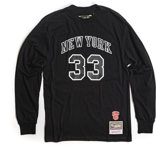 Nba-langarm-t-shirt New York Knicks Patrick Ewing - Mitchell & Ness - Modalova