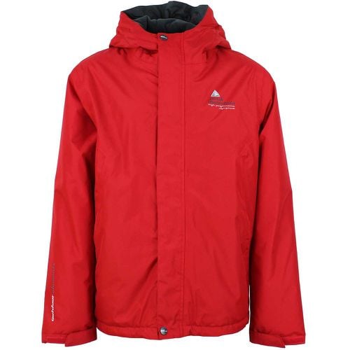 Wasserdichte Doppelfleece-Jacke Kind Ecajik - Peak Mountain - Modalova