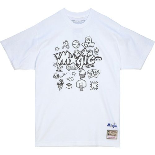 T-Shirt Orlando Magic NBA Doodle - Mitchell & Ness - Modalova