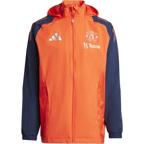 Giacca della tuta da ginnastica per esterni Manchester United 2024/25 - Adidas - Modalova