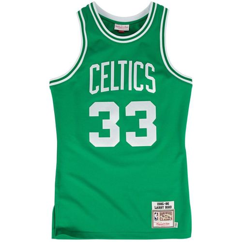 T-shirt Boston Celtics Authentic Larry Bird 1985/86 - Mitchell & Ness - Modalova