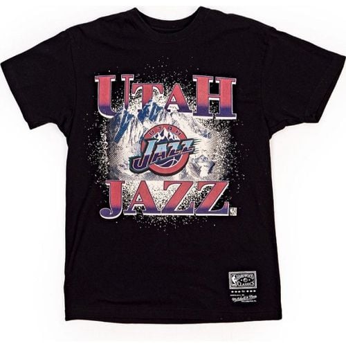 Maglietta Utah Jazz Scenic - Mitchell & Ness - Modalova