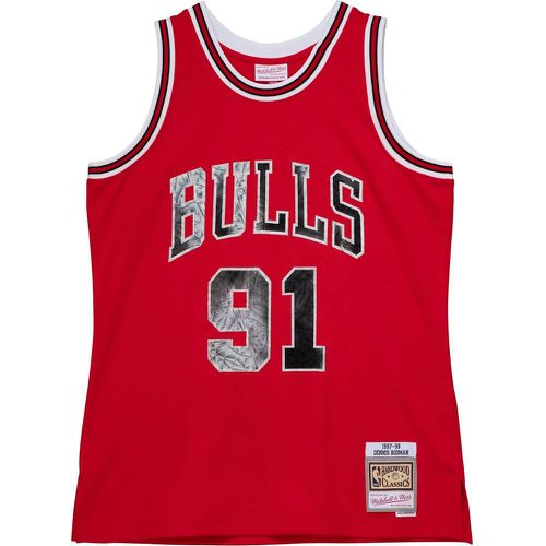 Maglia Chicago Bulls NBA 75Th Anni Swingman 1997 Dennis Rodman - Mitchell & Ness - Modalova