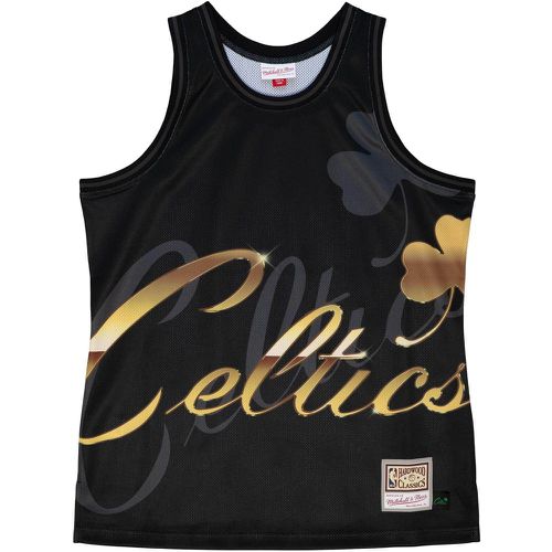 Canottiera Boston Celtics NBA Big Face 4.0 Fashion - Mitchell & Ness - Modalova