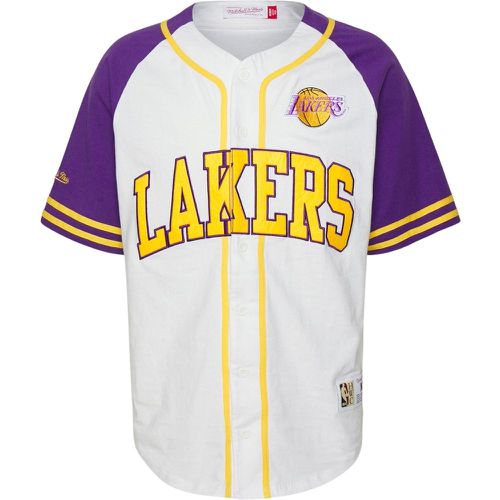 Jersey Los Angeles Lakers Practice Day Button Front - Mitchell & Ness - Modalova