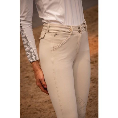 Pantaloni da equitazione da donna con punto sella - Pénélope - Modalova