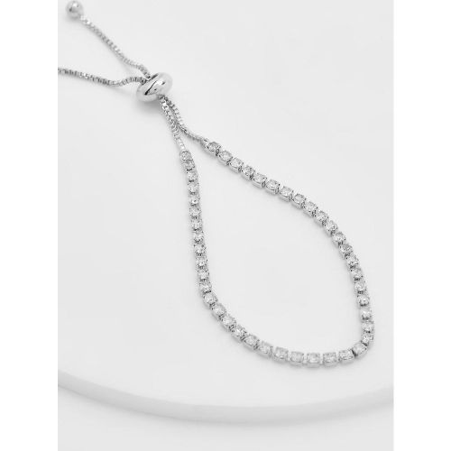 Pulsera Con Incrustaciones Y Alamar - boohoo - Modalova