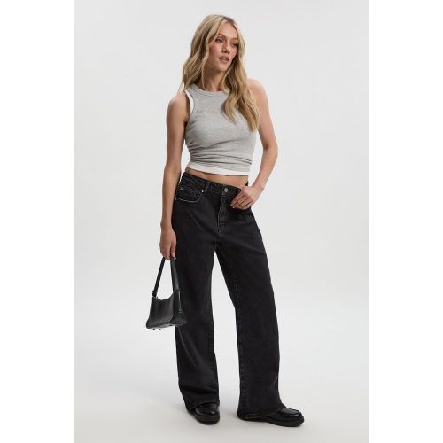 Vaqueros Petite Holgados Rectos - boohoo - Modalova