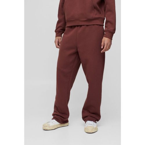 Jogging droit basique épais - S - Boohooman - Modalova