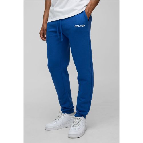 Jogging droit basique - Ofcl - S - Boohooman - Modalova