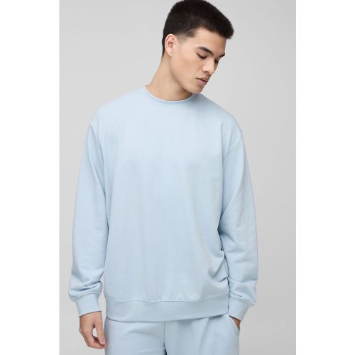 Sweat oversize basique à col ras du cou homme - S - Boohooman - Modalova