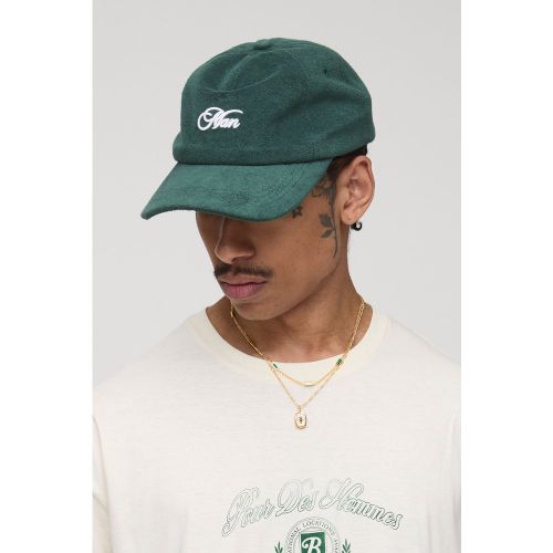 Gorra Con Bordado De Felpa Man - boohoo - Modalova