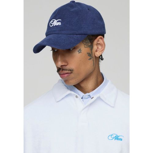 Gorra Con Bordado De Felpa Man - boohoo - Modalova