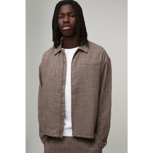 Oversized Welt Pocket Overshirt - boohoo - Modalova