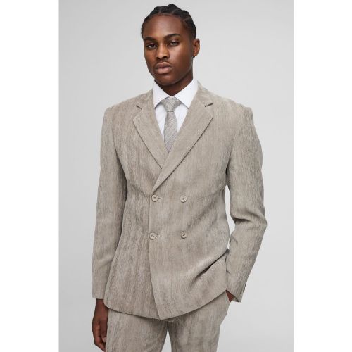 Skinny Fit Herringbone Cord Blazer - boohoo - Modalova