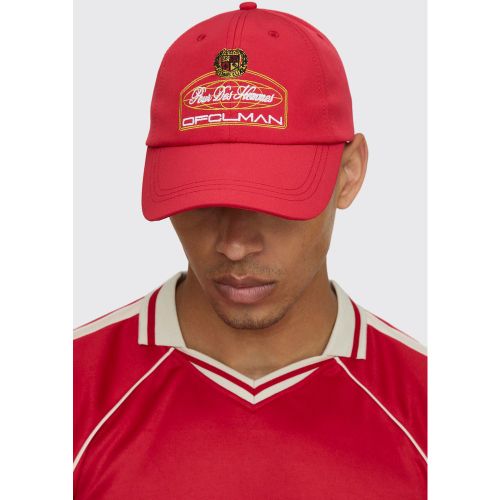 Cappello da baseball in twill con ricamo MAN - boohoo - Modalova