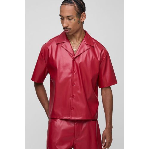 Chemise oversize en synthétique - S - Boohooman - Modalova