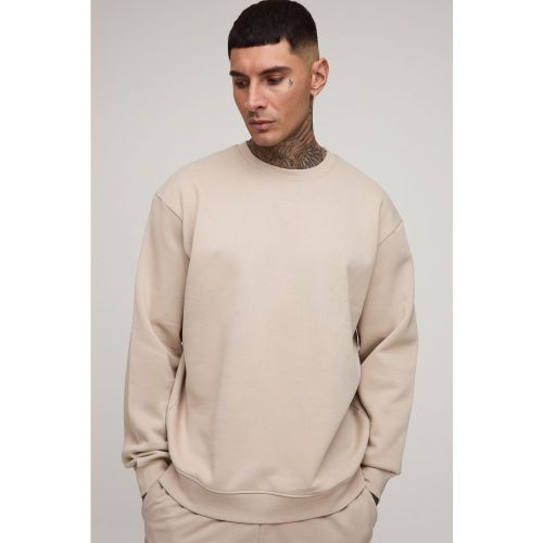 Tall - Sweat basique oversize à col ras du cou - 2XL - Boohooman - Modalova