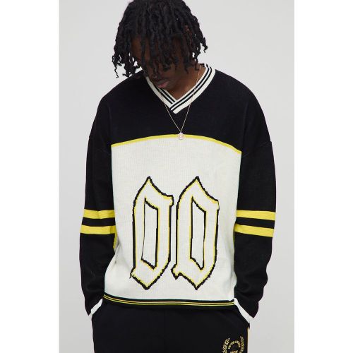 Top de hockey universitaire à manches longues - MAN - S - Boohooman - Modalova