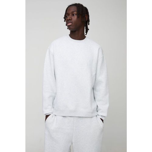 Sweat basique oversize à col rond homme - S - Boohooman - Modalova
