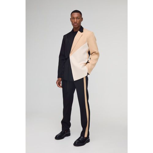 Blazer cintré croisé - 34 - Boohooman - Modalova