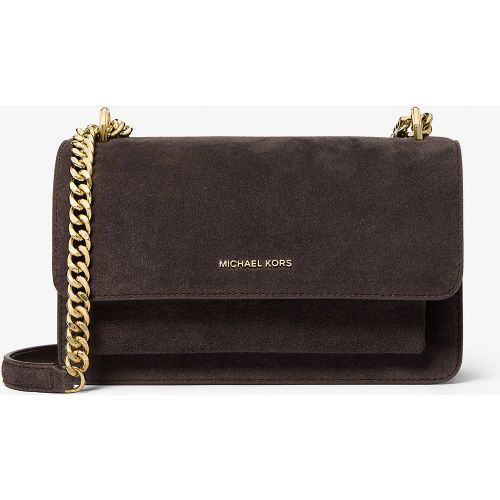 MK Grand sac porté épaule Claire en daim - Michael Kors - MICHAEL Michael Kors - Modalova