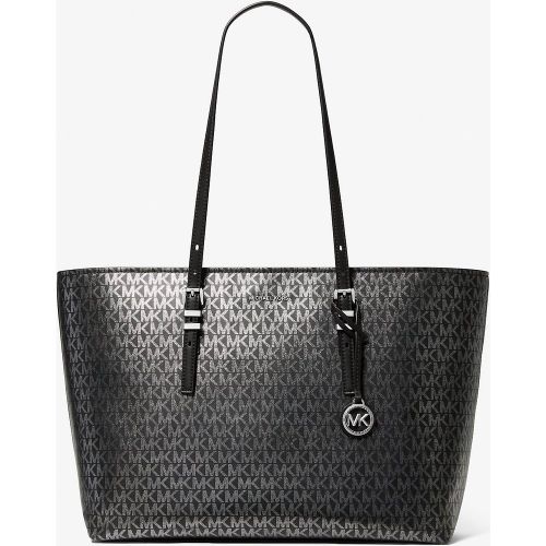MK Grand cabas Quinn métallisé à logo Signature - Michael Kors - MICHAEL Michael Kors - Modalova