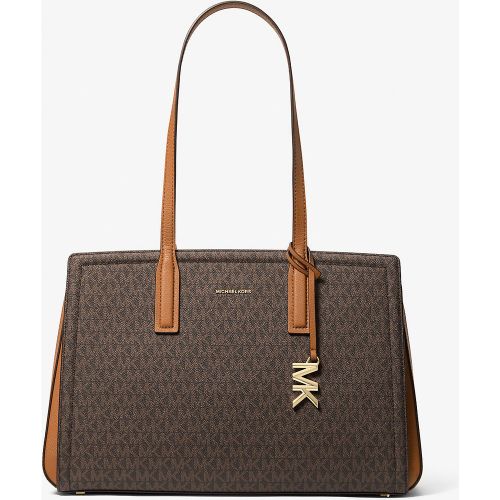 MK Cabas Laila de taille moyenne à logo Signature - Michael Kors - MICHAEL Michael Kors - Modalova