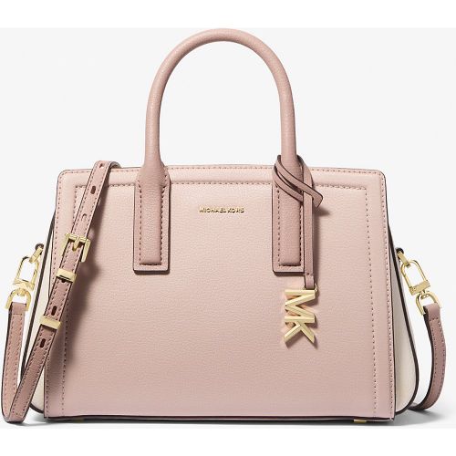MK Petit sac Laila en cuir grainé à couleurs contrastées - Michael Kors - MICHAEL Michael Kors - Modalova