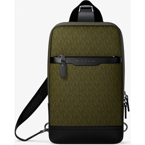 MK Sac ceinture de voyage Hudson à logo Signature - Michael Kors - Michael Kors Mens - Modalova