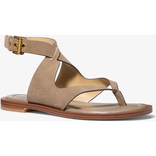 MK Sandale à lanières Irene en daim - Michael Kors - MICHAEL Michael Kors - Modalova
