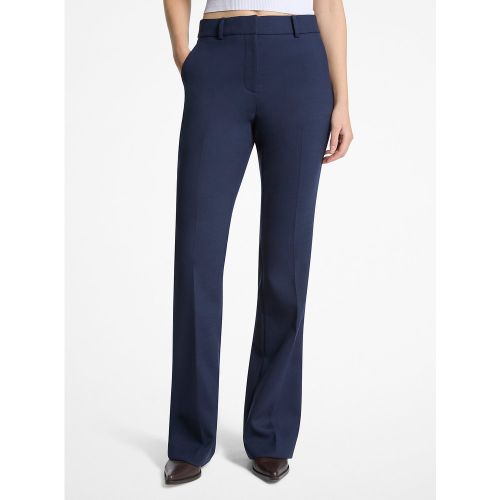 MK Pantalon bootcut en laine mélangée extensible - Michael Kors - MICHAEL Michael Kors - Modalova