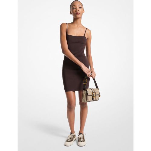 MK Robe caraco en tricot extensible - Michael Kors - MICHAEL Michael Kors - Modalova