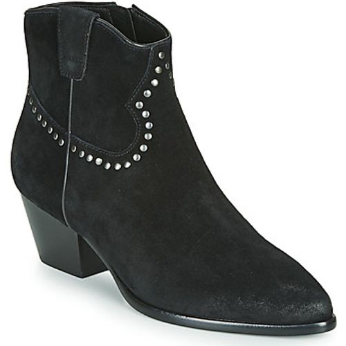 HOUSTON BIS women's Low Ankle Boots in - Ash - Modalova