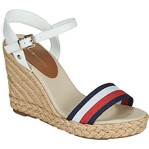 SHIMMERY RIBBON HIGH WEDGE women's Sandals in - Tommy Hilfiger - Modalova