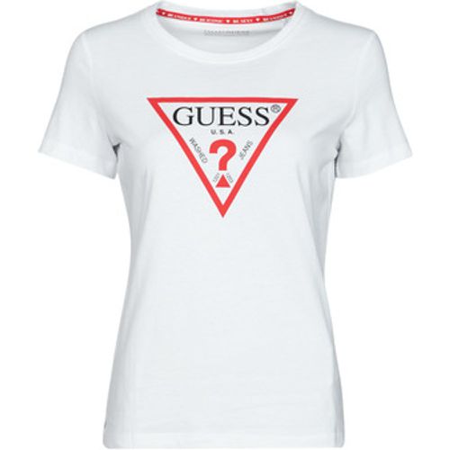 SS CN ORIGINAL TEE women's T shirt in - Guess - Modalova