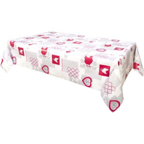 AUDREY - ROUGE - 140X250 CM 's Tablecloth in - Habitable - Modalova