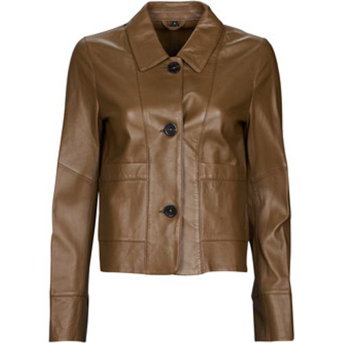 VOLGA women's Leather jacket in - Oakwood - Modalova